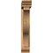 Ekena Millwork Funston Traditional Smooth Bracket w/ Offset Brace, Western Red Cedar, 5 1/2"W x 28"D x 32"H BKT0604X28X32FST01SWR - alternate 4
